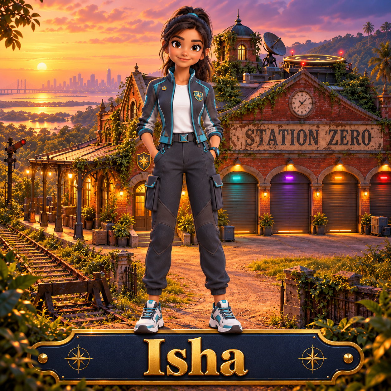 Isha, Station Zero cadet