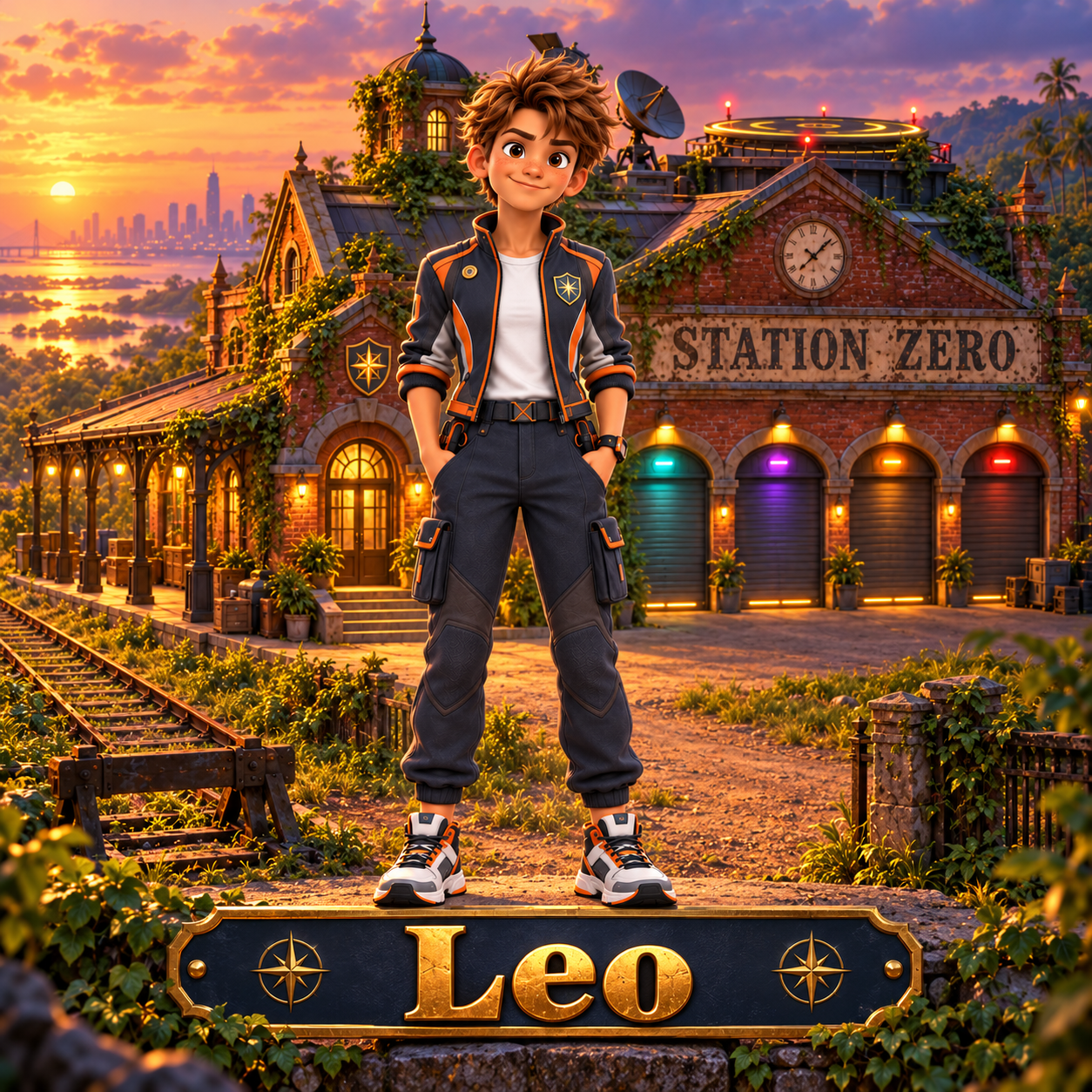 Leo, Station Zero cadet